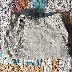 Columbia Khaki and Black Shorts